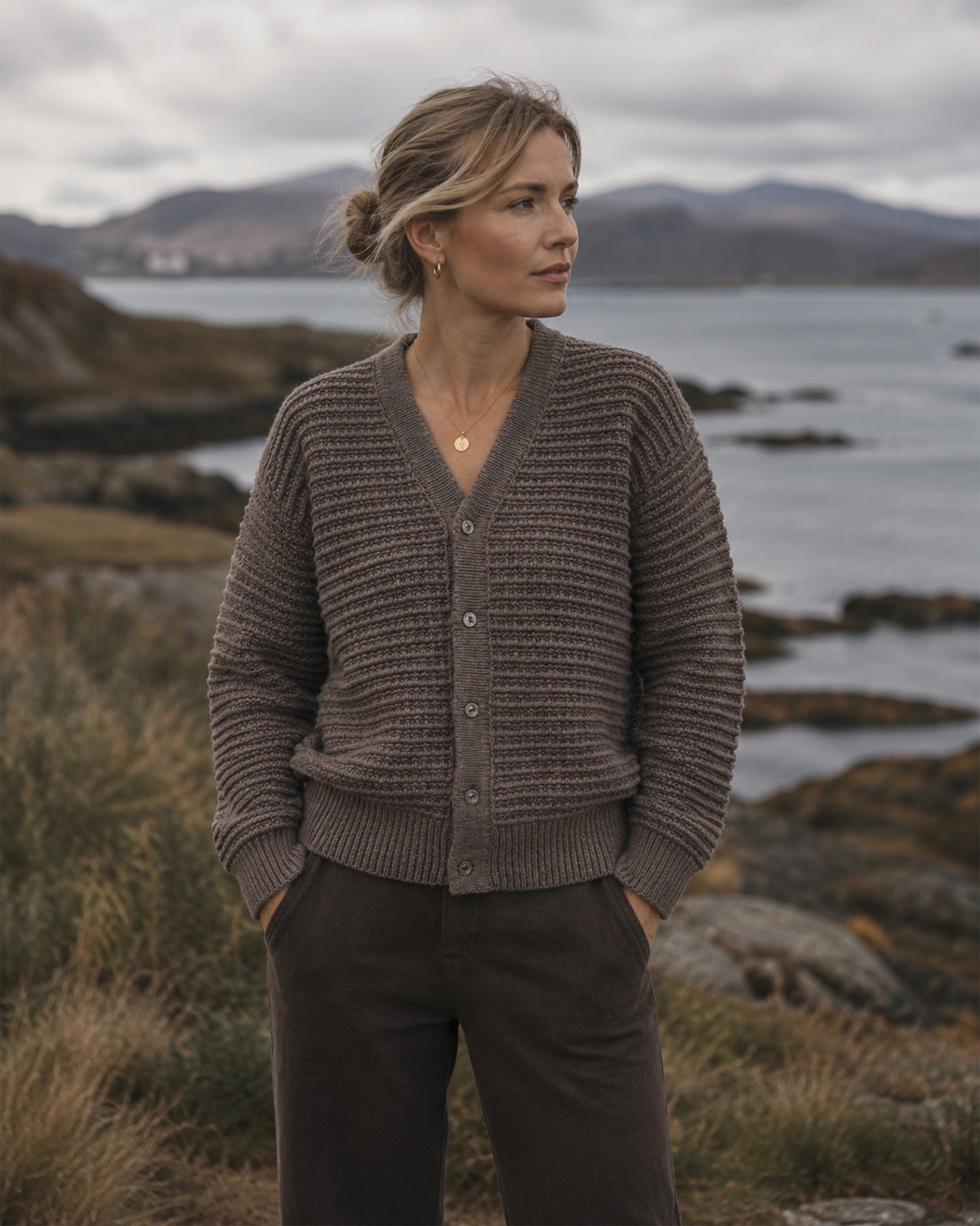Woolf Reset V-Neck Cardigan