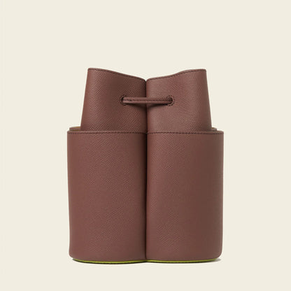 Merisan Petal Leather Crossbody Bag