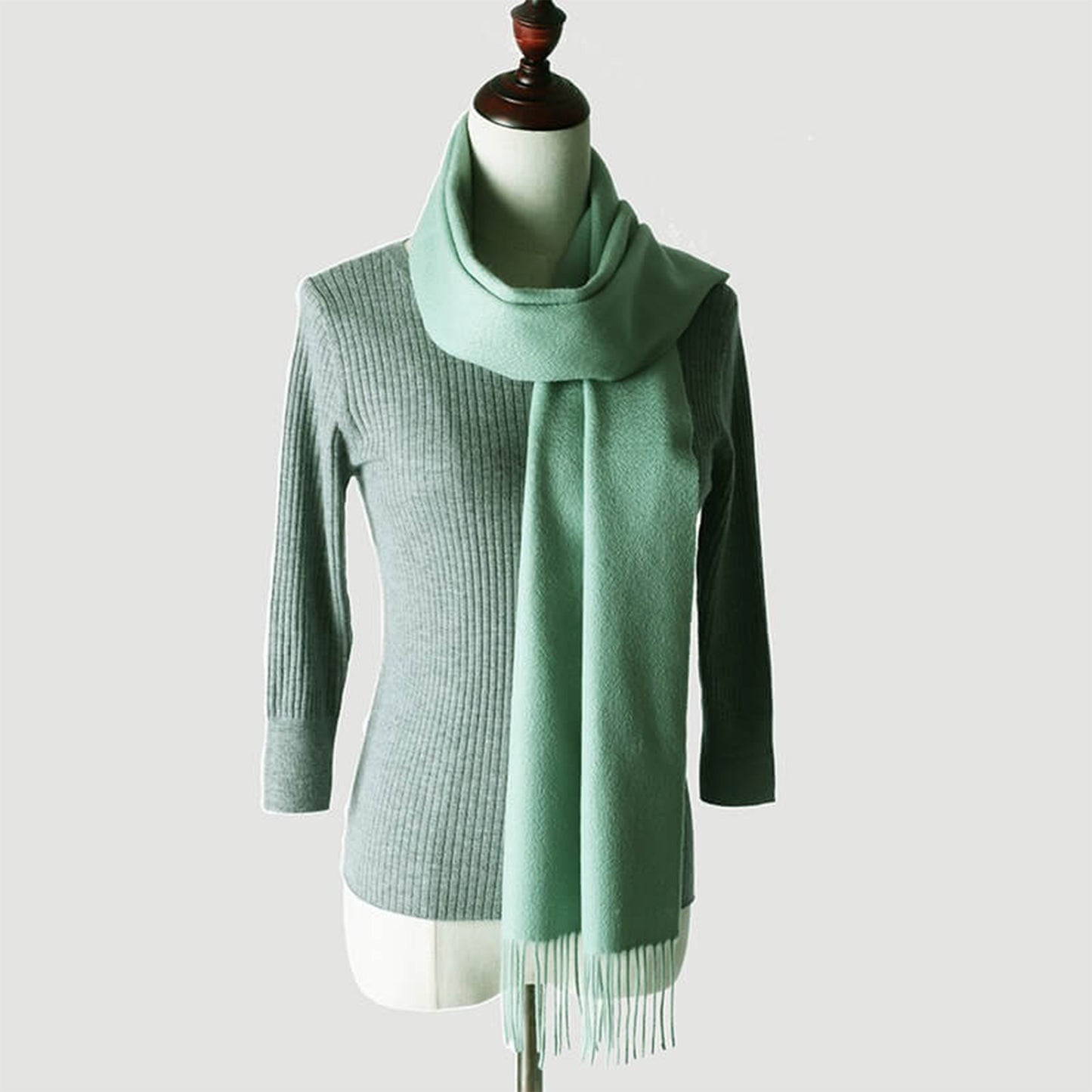 Green Wrapture Cashmere Scarf