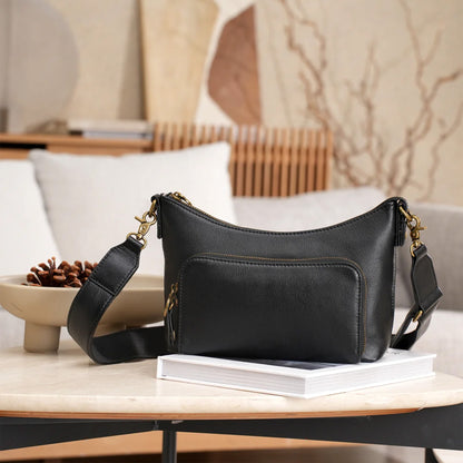 Avery Leather Crossbody Bag