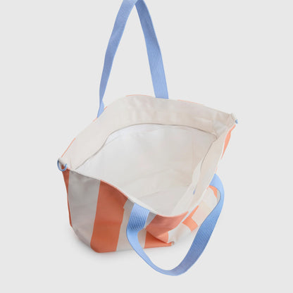 Striped Rivelle Beach Tote