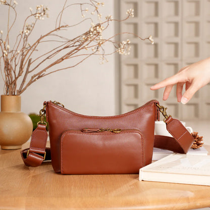 Avery Leather Crossbody Bag