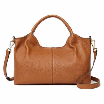 Estley Genuine Leather Satchel Tote