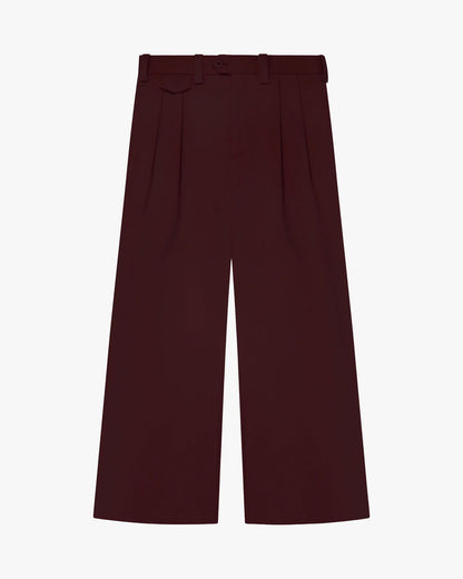 Torren Pleated Loose-Fit Pants