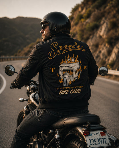 Star Wars Speeder Bike Club Bomber Jacket