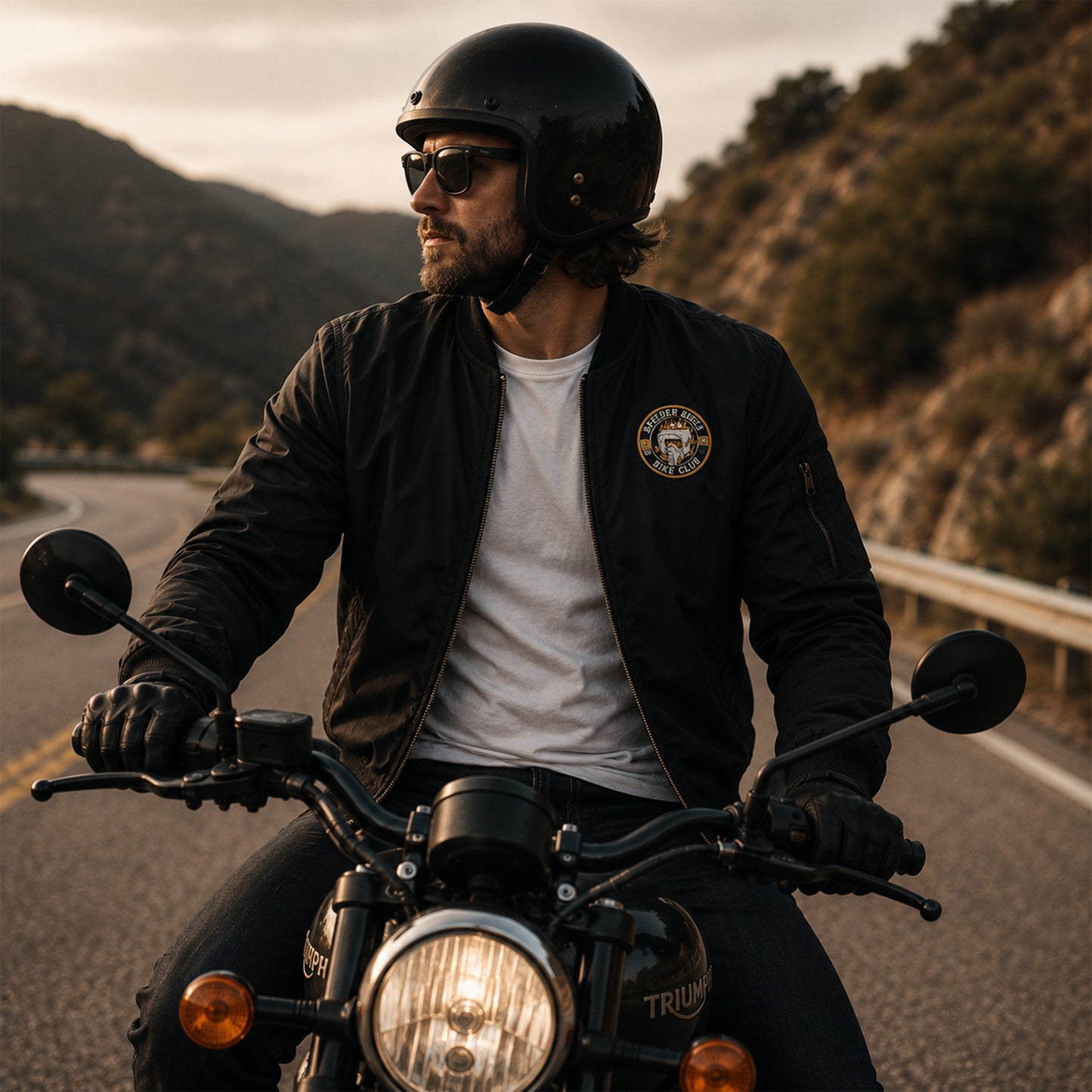Star Wars Speeder Bike Club Bomber Jacket