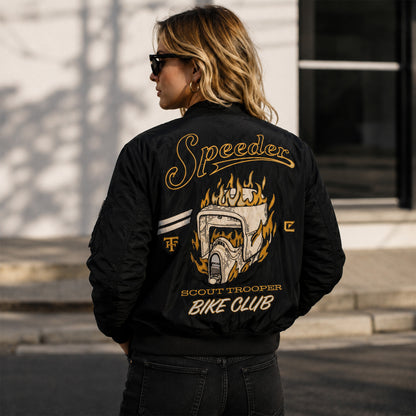 Star Wars Speeder Bike Club Bomber Jacket