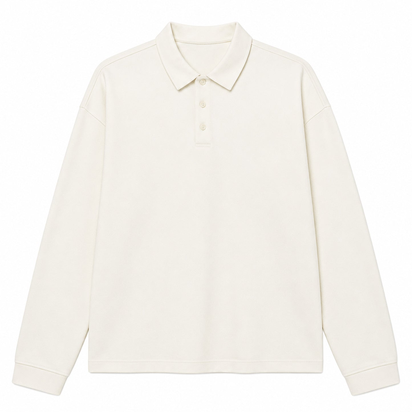Rowan Oversized Long-Sleeve Polo