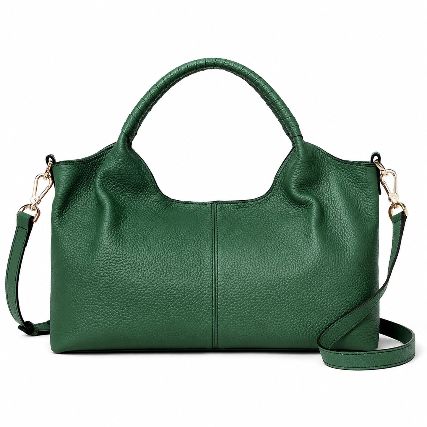 Estley Genuine Leather Satchel Tote
