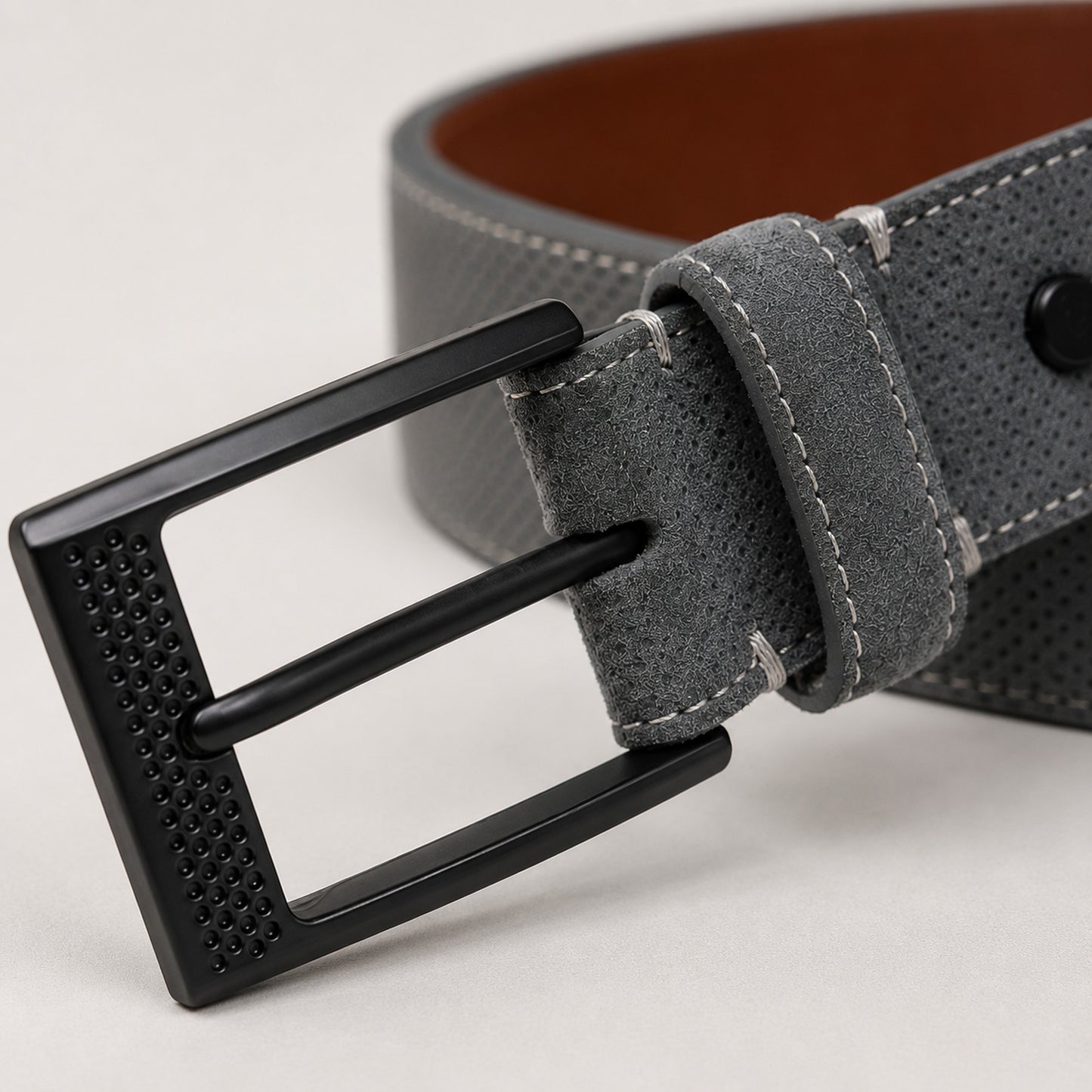 Halton Italian Suede Belt