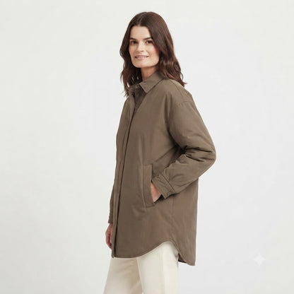 Vesk Major Brown Overshirt
