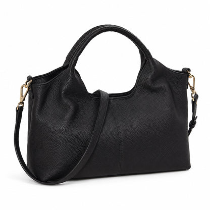 Estley Genuine Leather Satchel Tote