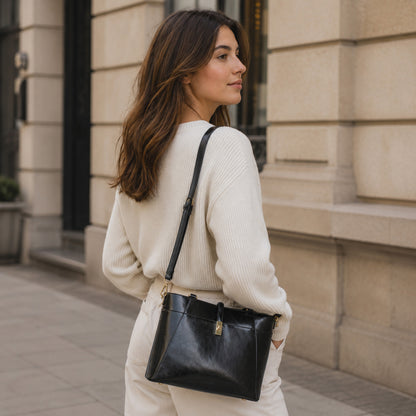 Trevane Genuine Leather Tote