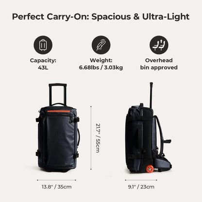 Tarmac Convertible Roller Backpack
