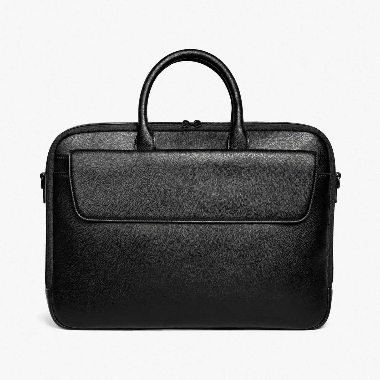 Emerson Double-Zip Leather Briefcase