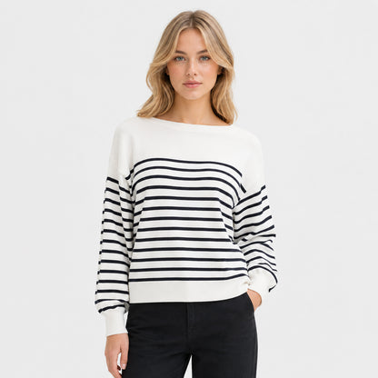 Solvej Boat Neck Pullover