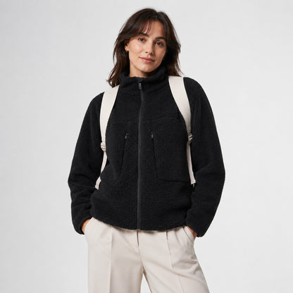 Weft Black Backpack