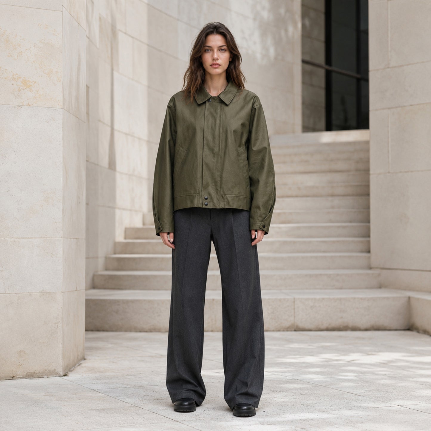 Wrenley Heavy Woven Overshirt