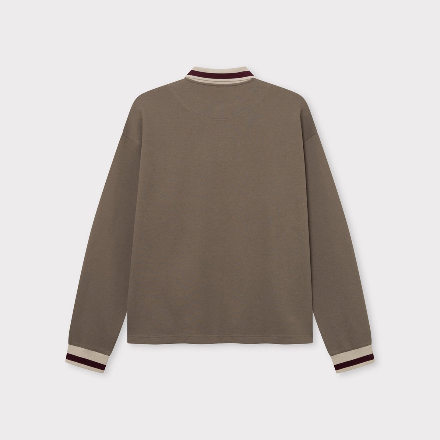 Rowan Oversized Long-Sleeve Polo