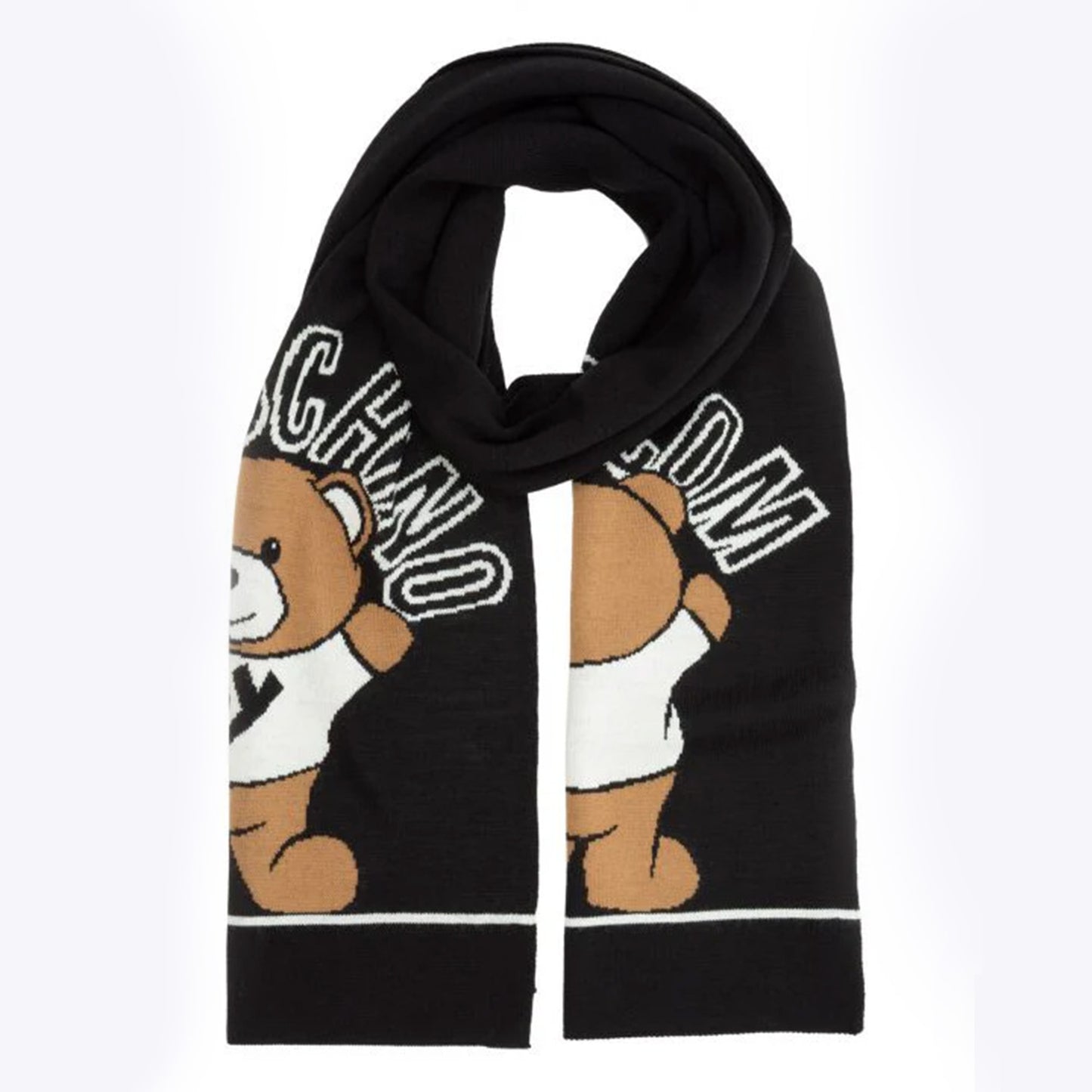 Moschino Teddy Bear Scarf
