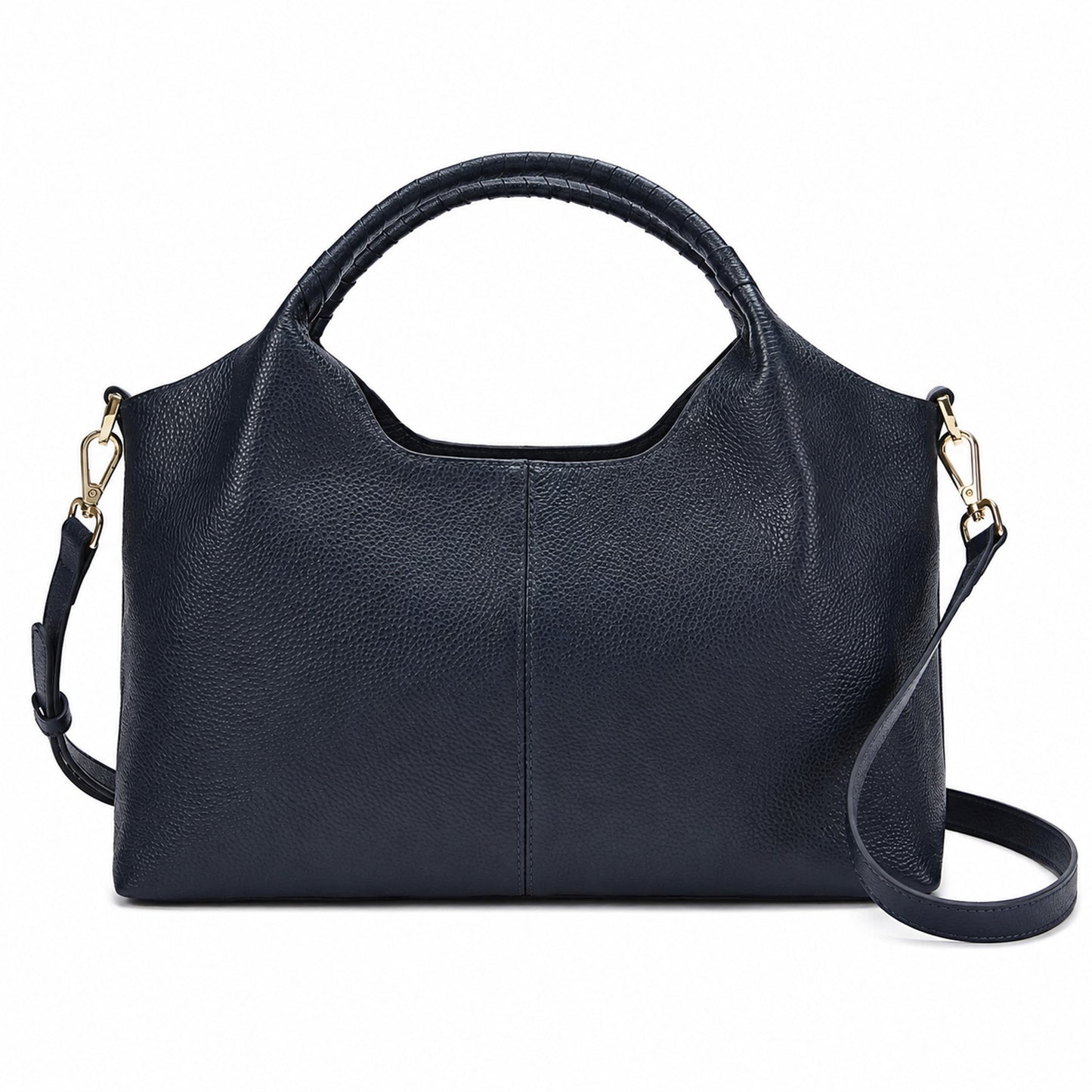 Estley Genuine Leather Satchel Tote