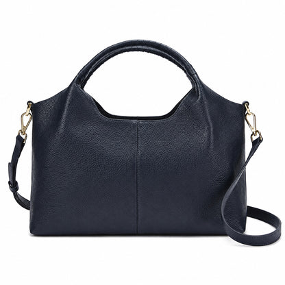 Estley Genuine Leather Satchel Tote