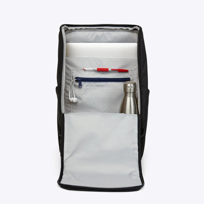 Weft Black Backpack