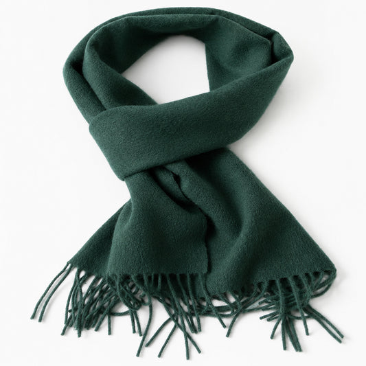 Green Wrapture Cashmere Scarf
