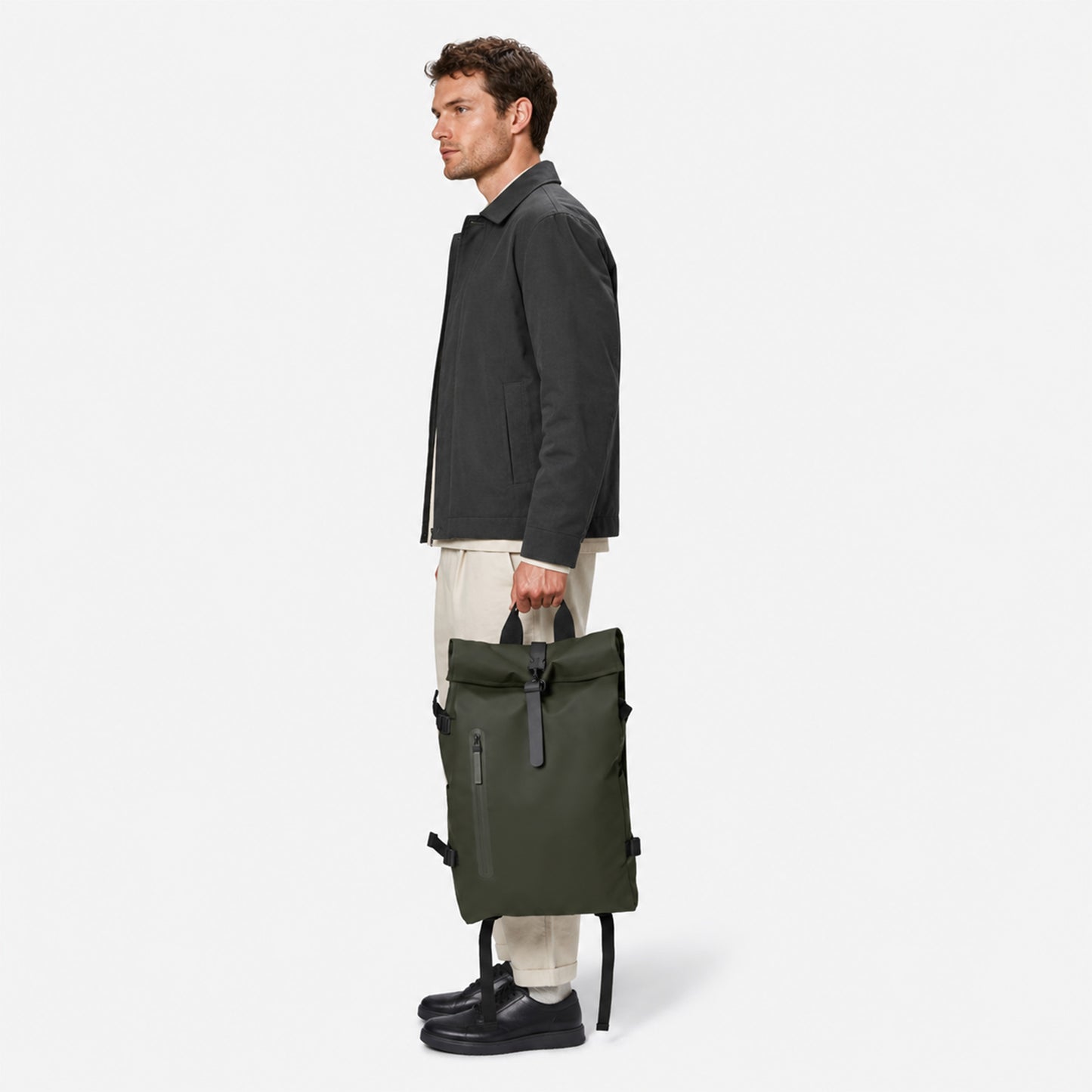 Renton Rolltop Large Blue Dusk Backpack