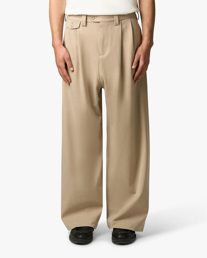 Torren Pleated Loose-Fit Pants