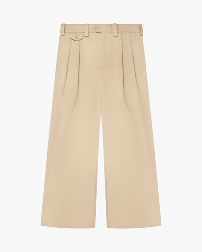 Torren Pleated Loose-Fit Pants