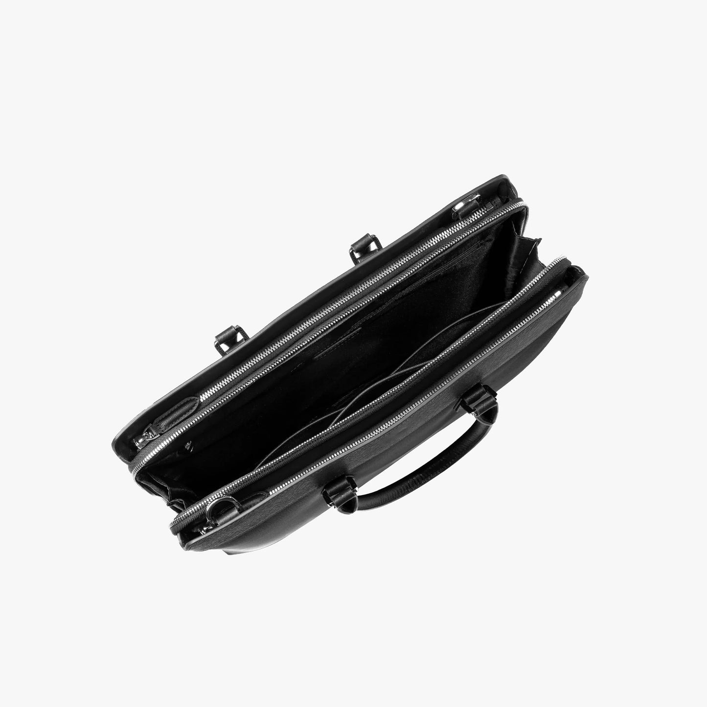Marne Apex Leather-Trimmed Slim Briefcase