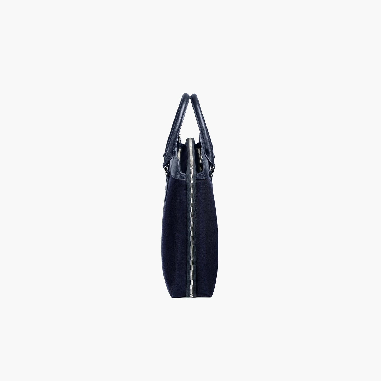 Marne Apex Leather-Trimmed Slim Briefcase