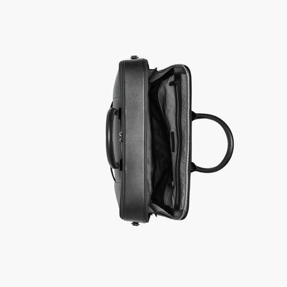 Emerson Double-Zip Leather Briefcase