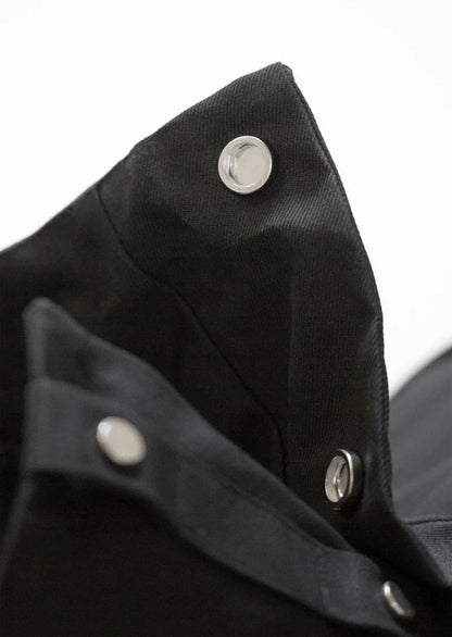 Ansel All Weather Black Coat